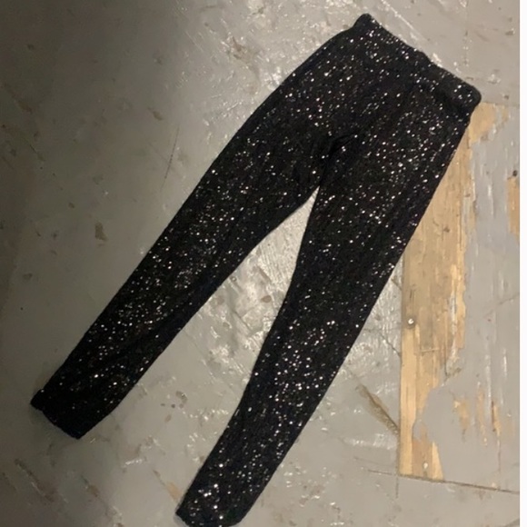 Black Sequin Leggings Set - Picture 4 of 7
